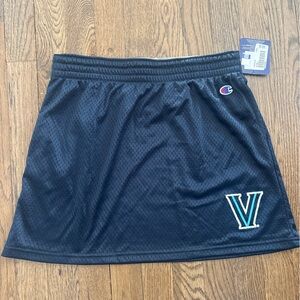 NWT Villanova Champion Women's Navy Mesh Skirt